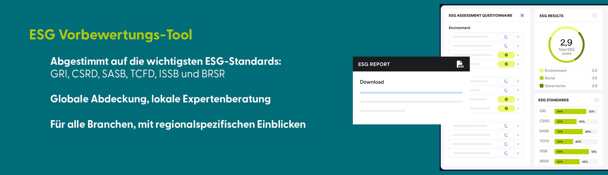 ESG Vorbewertungs-Tool